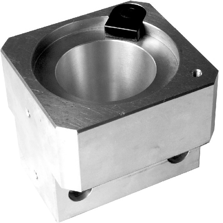 Detail 1 Aluminium assembly support, ISO-DIN-CAT-BT 30