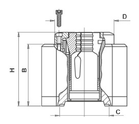 Drawing 1 Pneumatic chucking device, modules, 140E