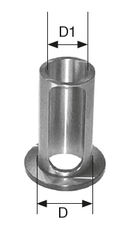 Reduzierhülse Ø 40 auf 20 mm für Fräseraufnahmen