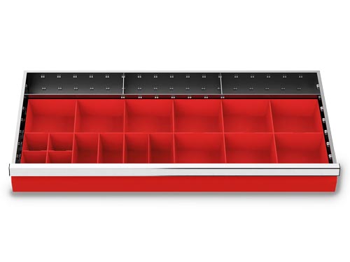 Kleinteilekästen 20-teilig R 36-16 Schubladennutzmaß 900 x 400 mm Kleinteilekästen 20-teilig R 36-16 Schubladennutzmaß 900 x 400 mm