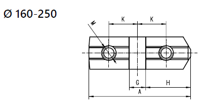 Drawing Hard master jaws for 6-jaw scroll chucks Ø 200 mm