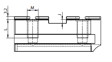 Zeichnung 1 Harte Grundbacken für Planscheiben Ø 630 mm Zeichnung 1 Harte Grundbacken für Planscheiben Ø 630 mm