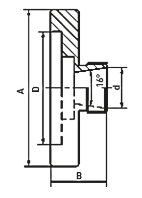 Drawing Collet fixtures for collets ER32 