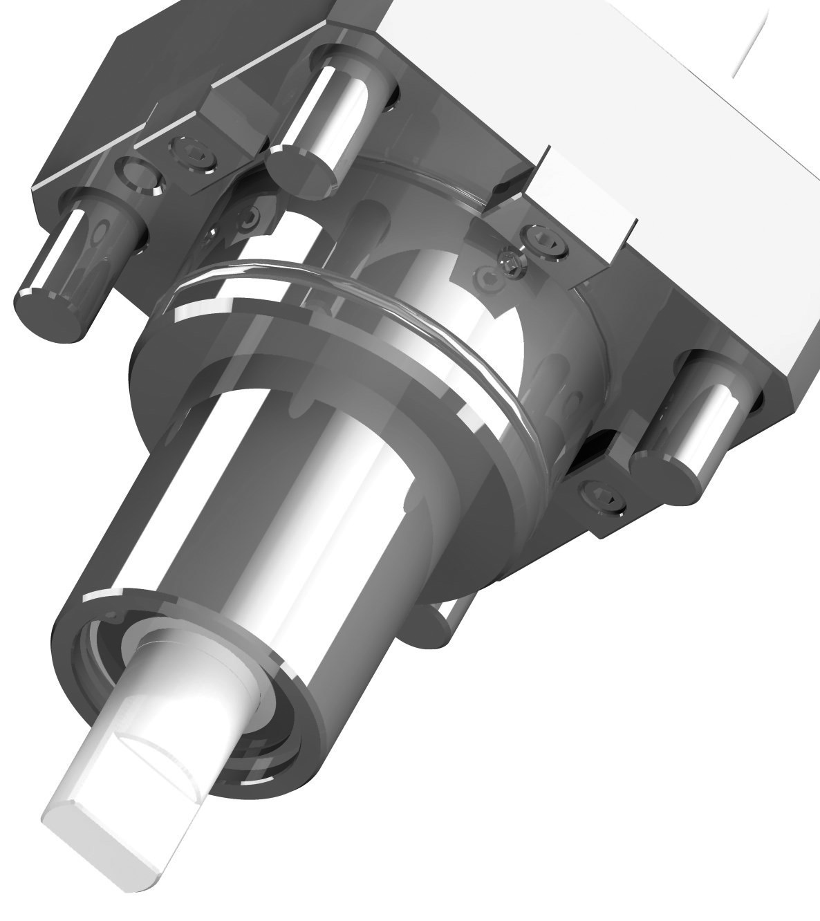 Angetriebenes Werkzeug DOOSAN HAAS Ø 65 mm gerade, mit IK