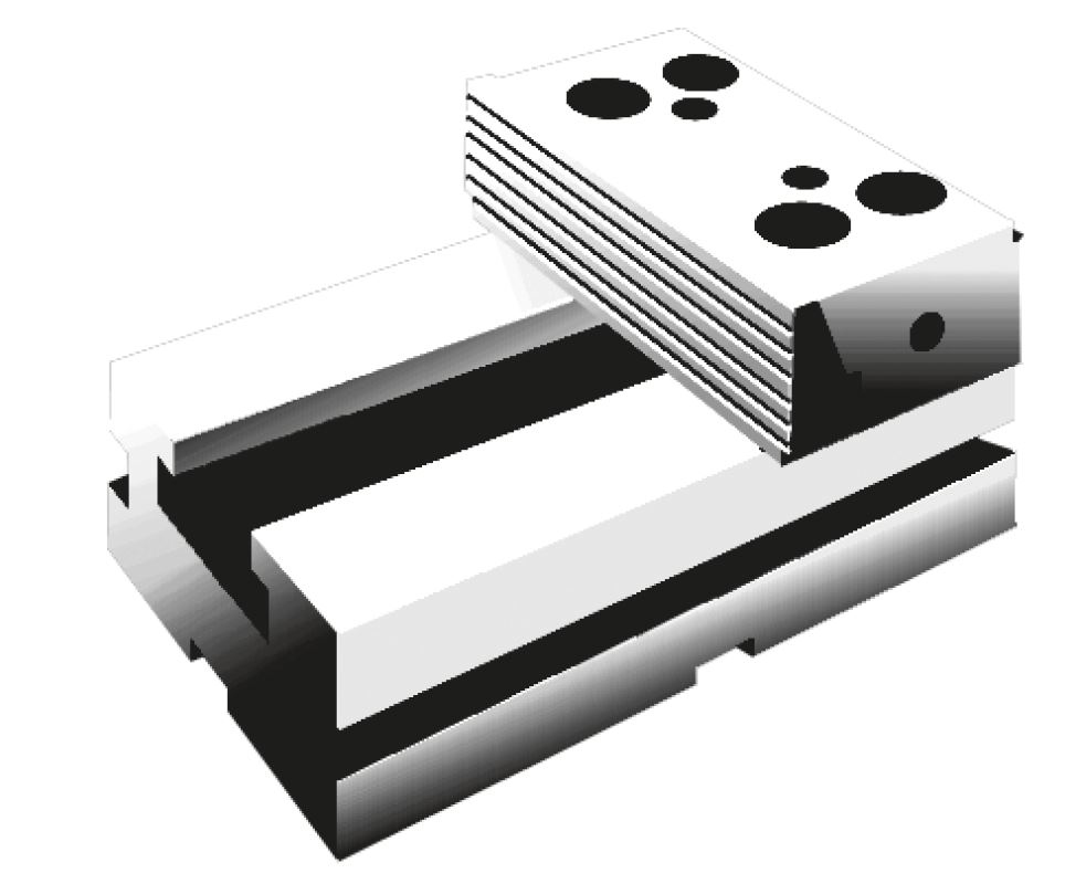Schraubstock, festes Element Typ CMC 125