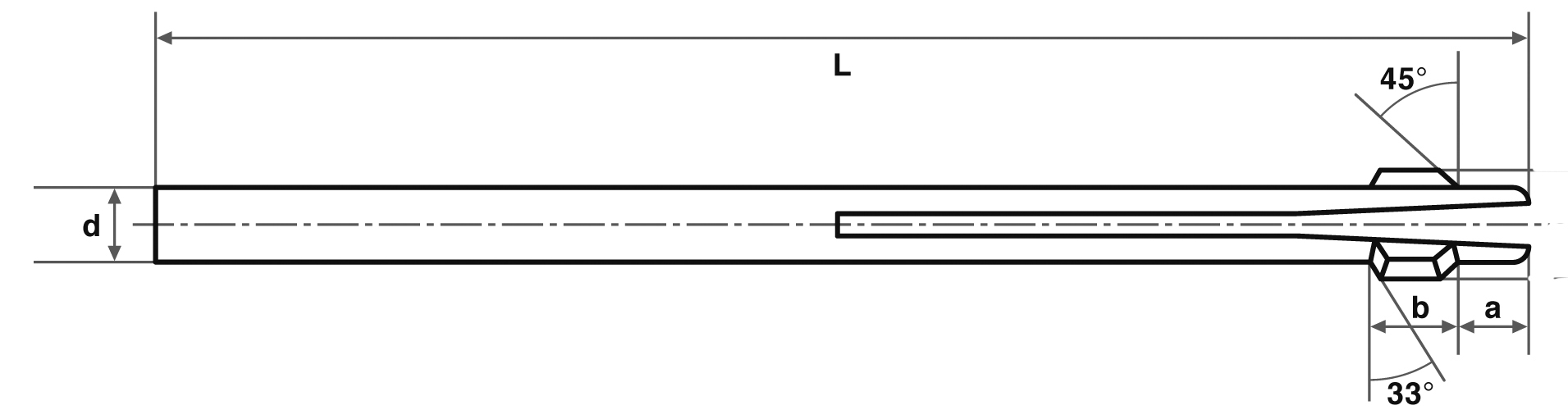 Zeichnung Entgrater X-Grat Ø 9,11 - 9,52 mm, XG-9,11