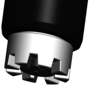 Detail Angetriebenes Werkzeug VDI 40 ER 25 mit IK