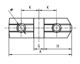 Drawing 2 Hard master jaws for 4-jaw scroll chucks Ø 125 mm