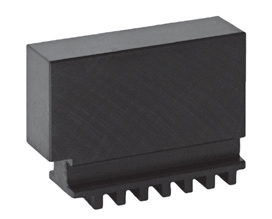 Soft solid jaws for 3-jaw scroll chucks Ø 160 mm