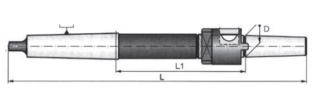 Drawing Arbor for reamers DIN 219, MT 5 D:27 mm