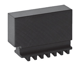 Soft solid jaws for 4-jaw scroll chucks Ø 125 mm Soft solid jaws for 4-jaw scroll chucks Ø 125 mm