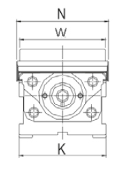 Drawing 2 NC precision power vice type MC2-200L, long