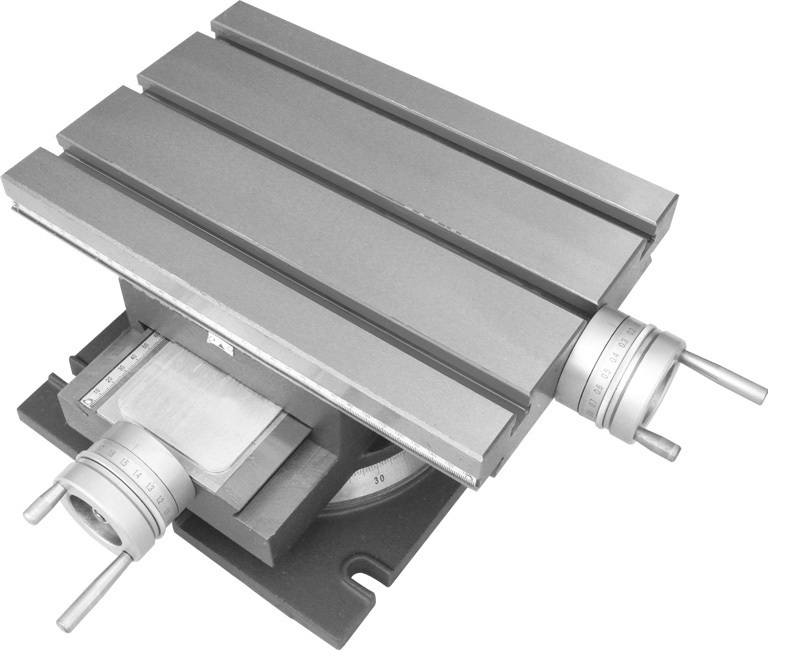 Stationärer Koordinatentisch KT2 drehbar, 225 x 175 mm