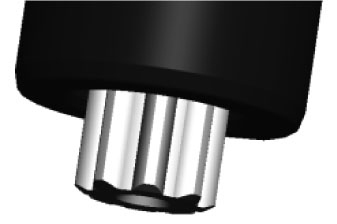 Detail Angetriebenes Werkzeug VDI 40 ER 25, mit IK