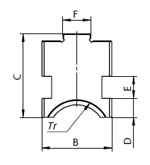 Drawing 2 Hard master jaws for independent chucks Ø 200 mm