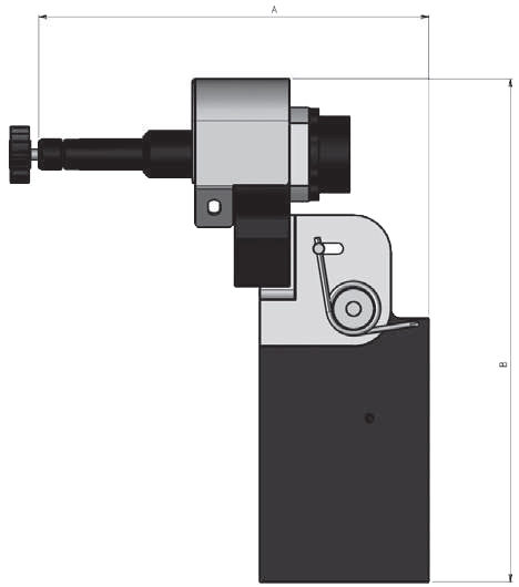 Drawing Automatic grinding device