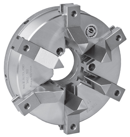 6-jaw scroll chuck Bison type 3866-160 6-jaw scroll chuck Bison type 3866-160