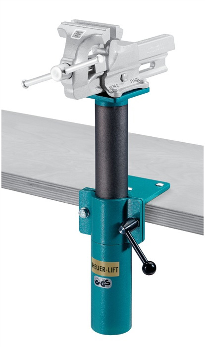 Anwendung Höhenverstellgerät Schraubstock HEUER 160/180 mm Anwendung Höhenverstellgerät Schraubstock HEUER 160/180 mm