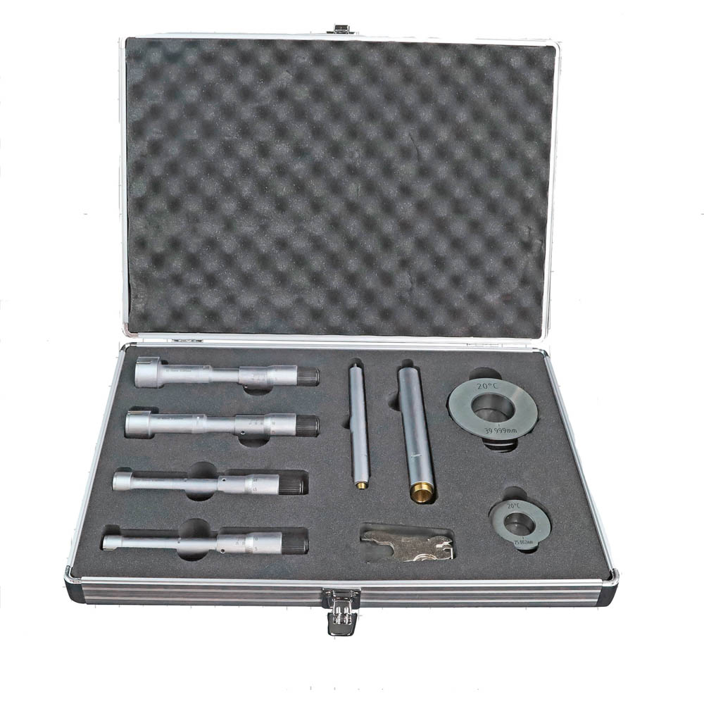 Three point internal micrometer set 50-100 mm DIN 863