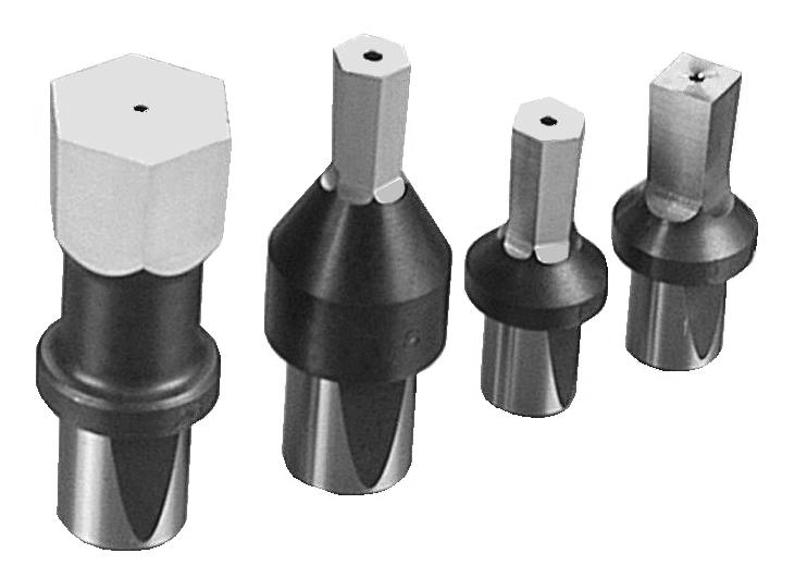 Räumstempel Sechskant Schaft-Ø 12 mm, Größe 8