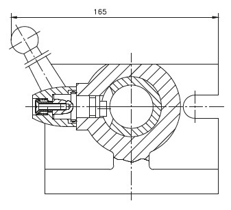 Zeichnung 1 Spannzangenhalter für 5C-Spannzangen